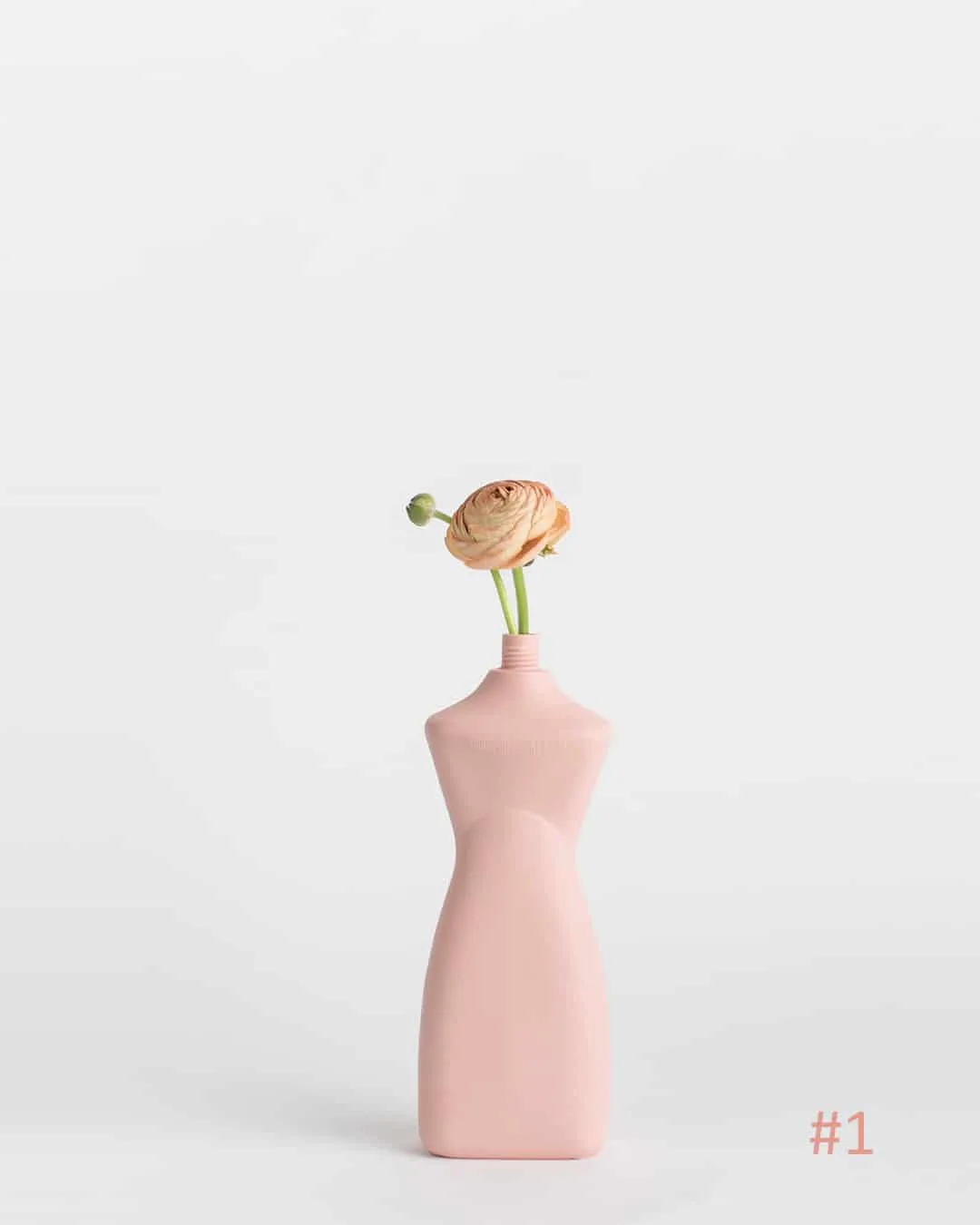 Vases bouteille en porcelaine colorés – Image 2