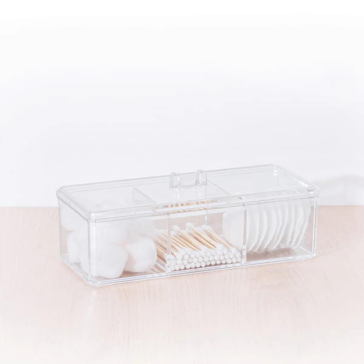 SELENA 2 boîte à cotons 3 compartiments – Image 2