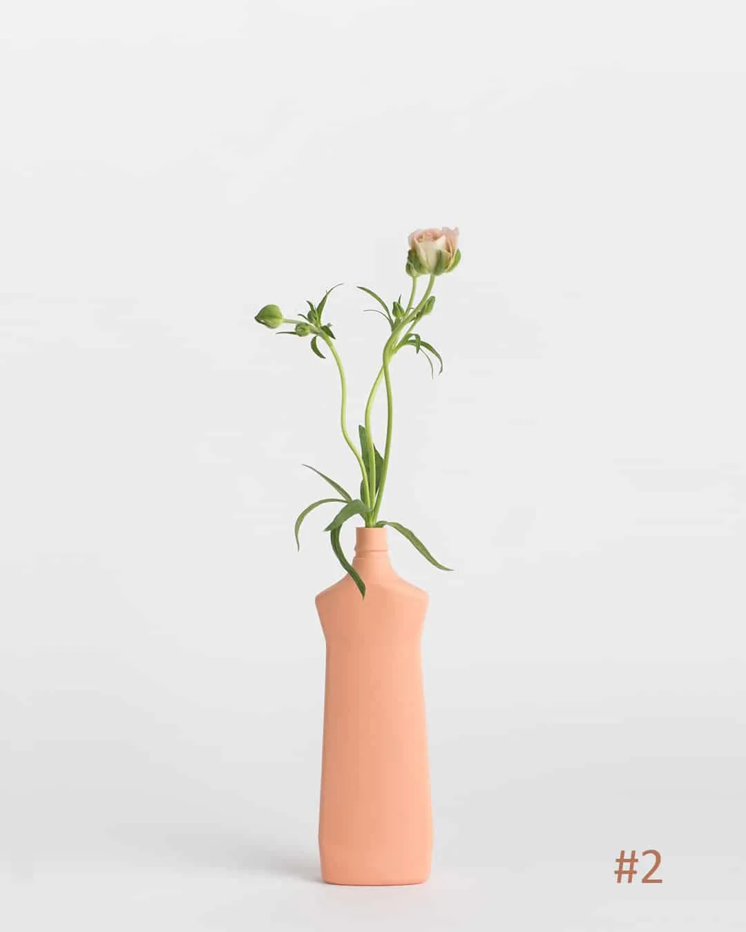 Vases bouteille en porcelaine colorés – Image 3