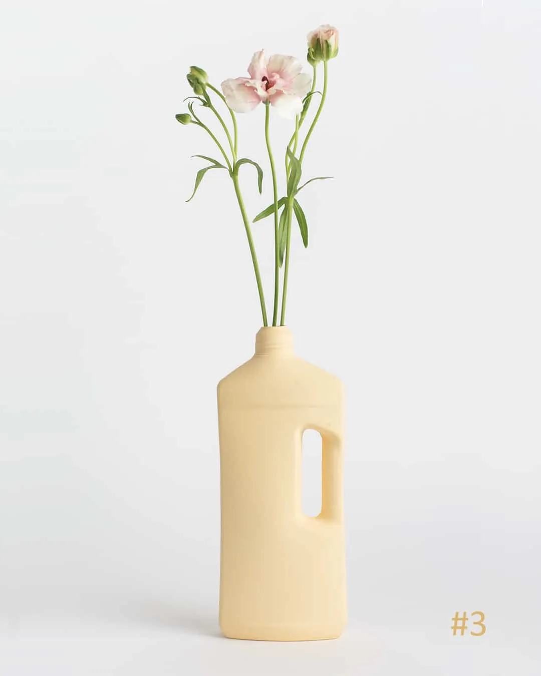 Vases bouteille en porcelaine colorés – Image 4