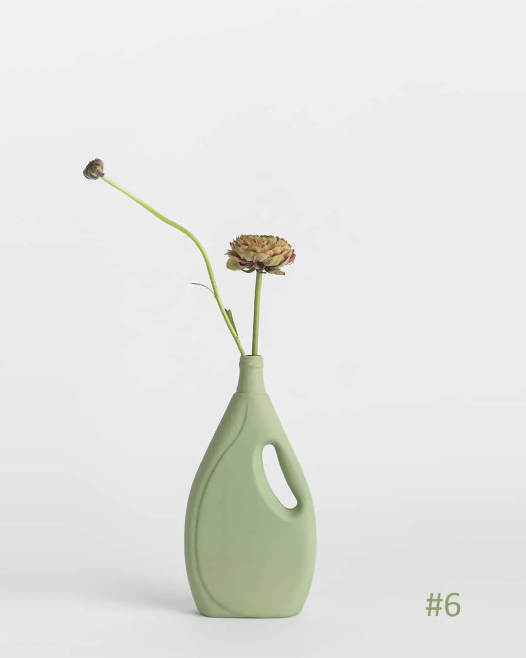 Vases bouteille en porcelaine colorés – Image 7