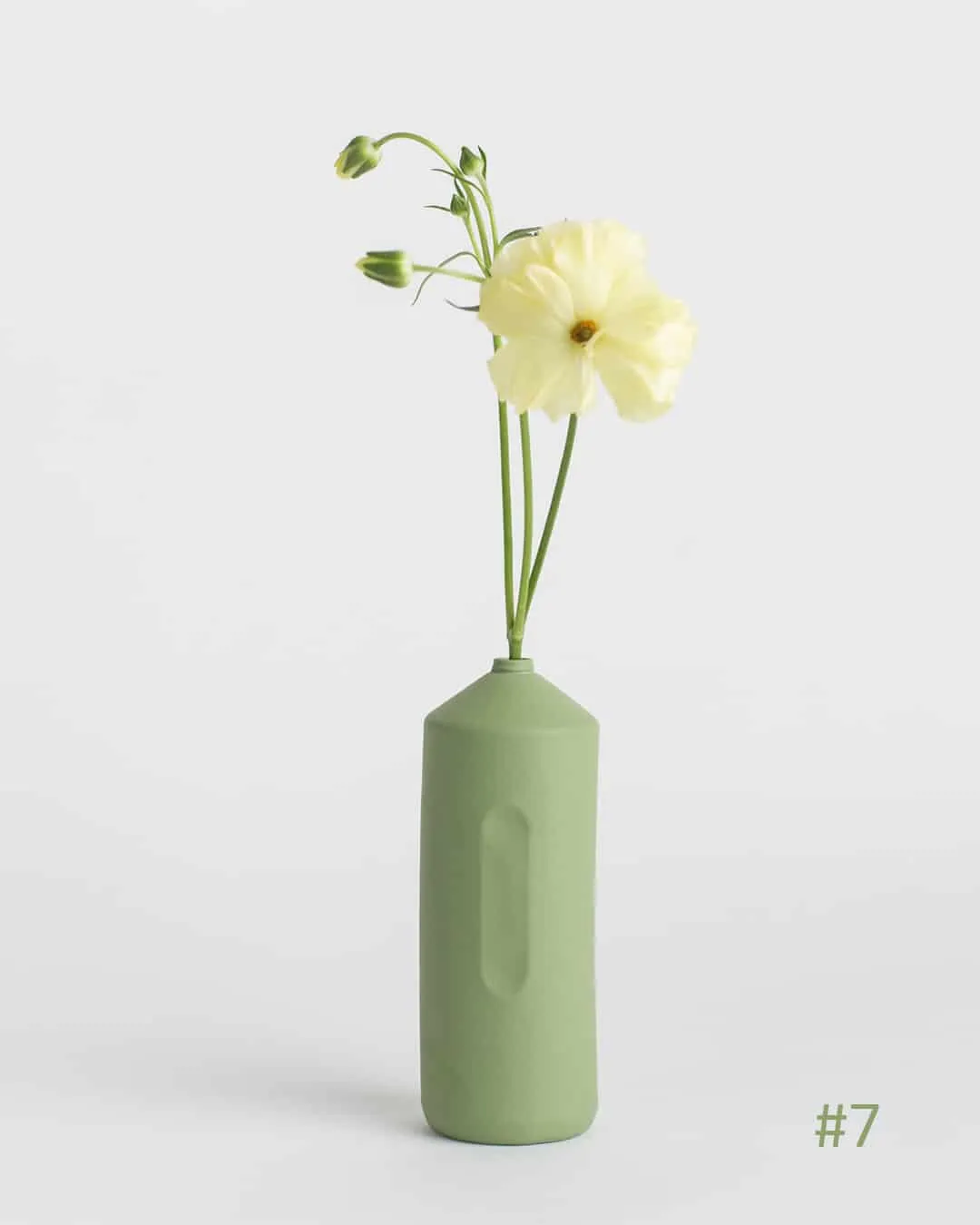 Vases bouteille en porcelaine colorés – Image 8