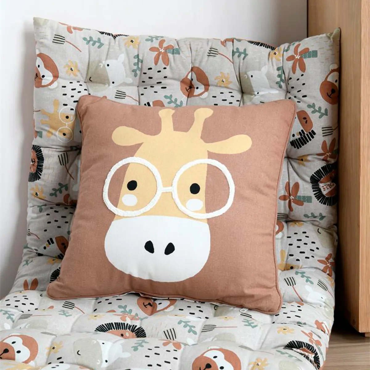 COQUIN coussin girafe 40×40 – Image 2