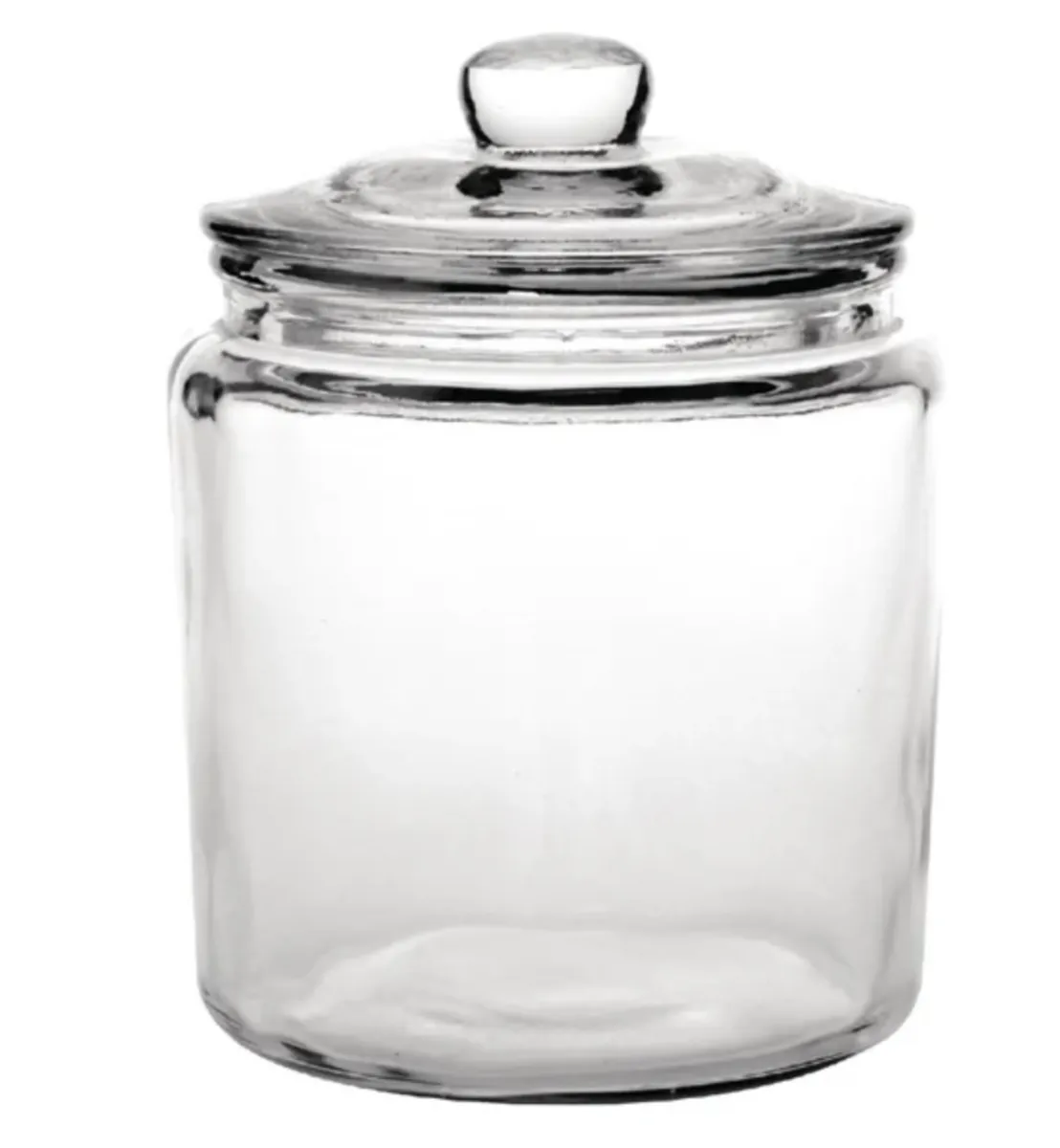 Bonbonnière en verre 3,86 litre avec couvercle