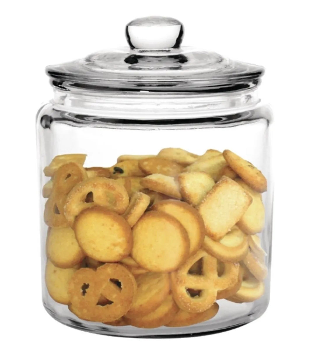 Bonbonnière en verre 3,86 litre avec couvercle – Image 2