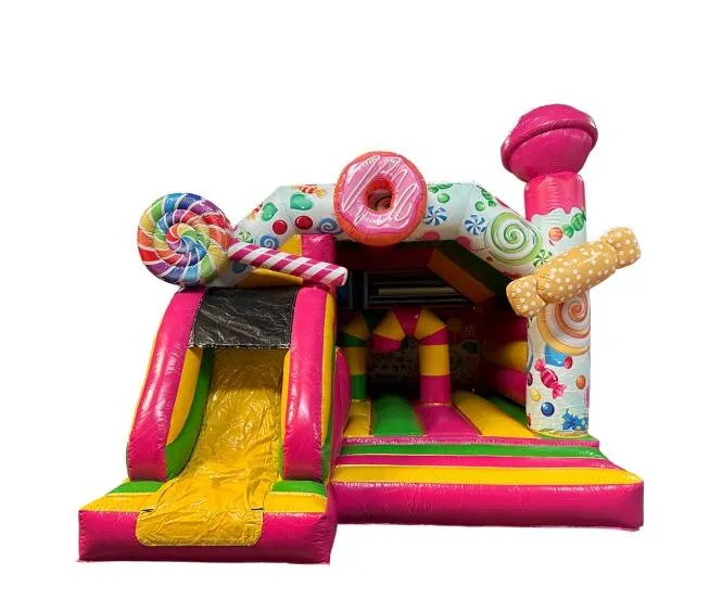 Château gonflable « Candy » avec toboggan