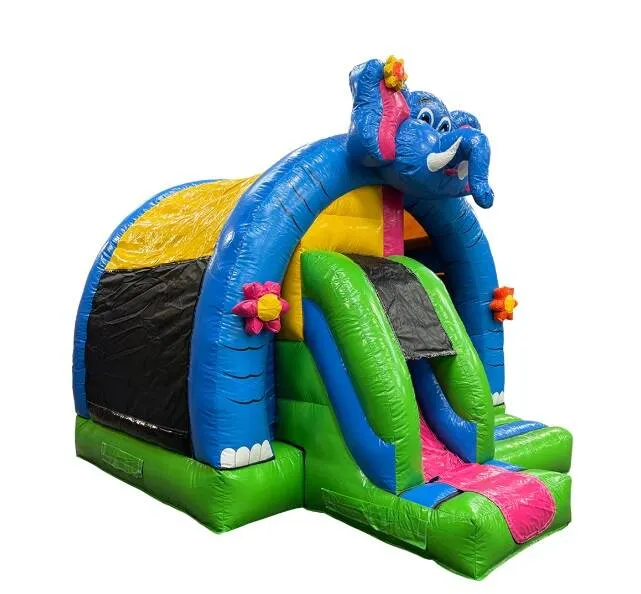 Château gonflable « Eléphant » avec toboggan – Image 3