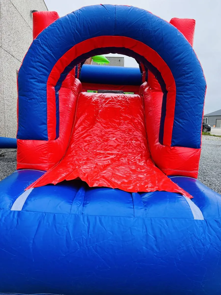 Château gonflable 5x3m « Spiderman » avec toboggan – Image 2