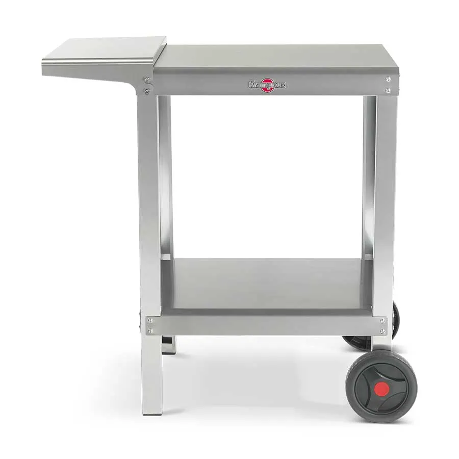 Chariot inox pour plancha Simple et Samba Krampouz