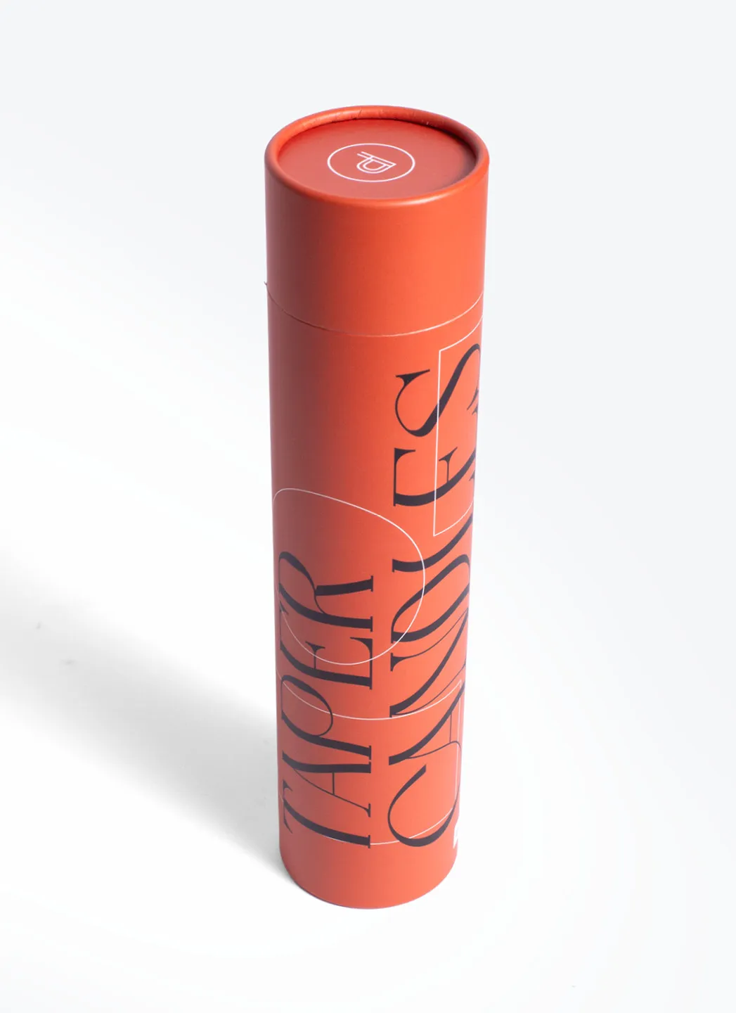 Paddywax Set de 4 Cierges Torsadés Orange/Rouge – Image 2