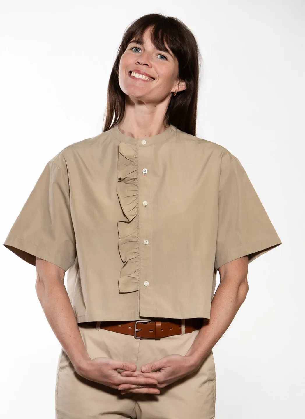 Nicholson & Nicholson Chemise Emma Beige – Image 2