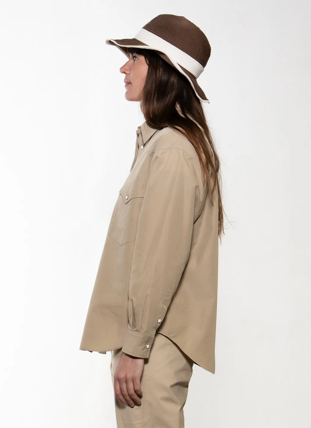 Nicholson & Nicholson Chemise Brenda Beige – Image 2