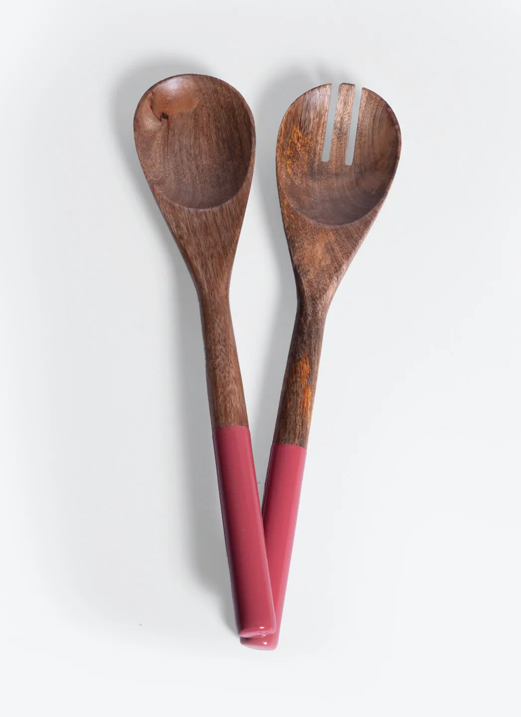 Van Deurs Couverts Salade Corail