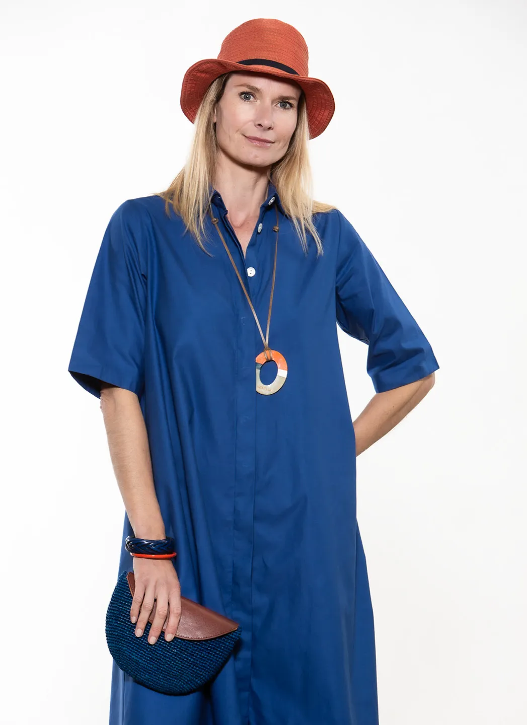 Magasin Central Robe Boby Royal Blue – Image 4