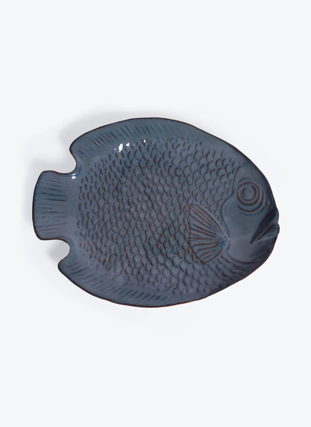 Plat Poisson Bleu Abysse