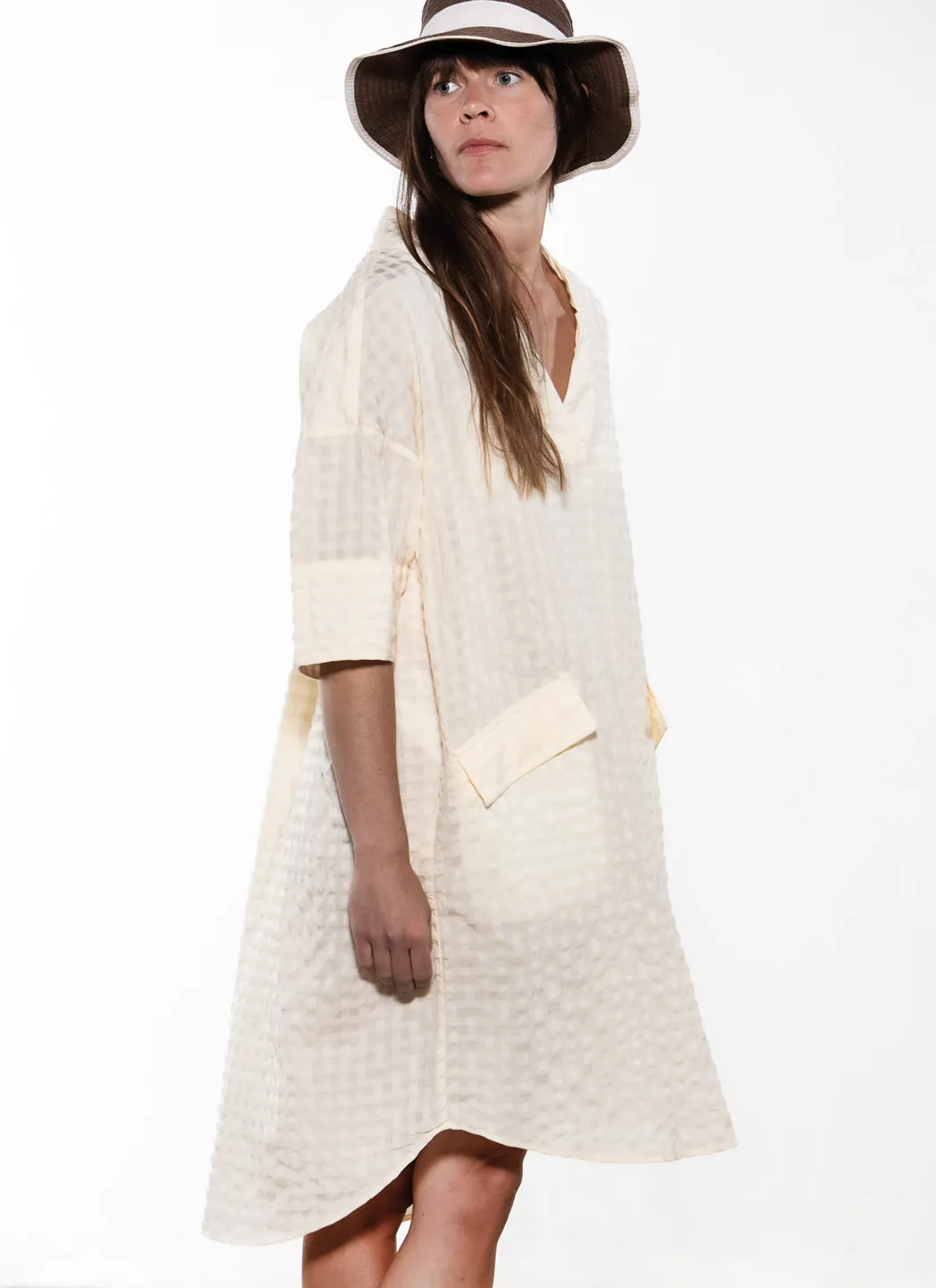 Loreak Mendian Robe Zagari Ecru – Image 4