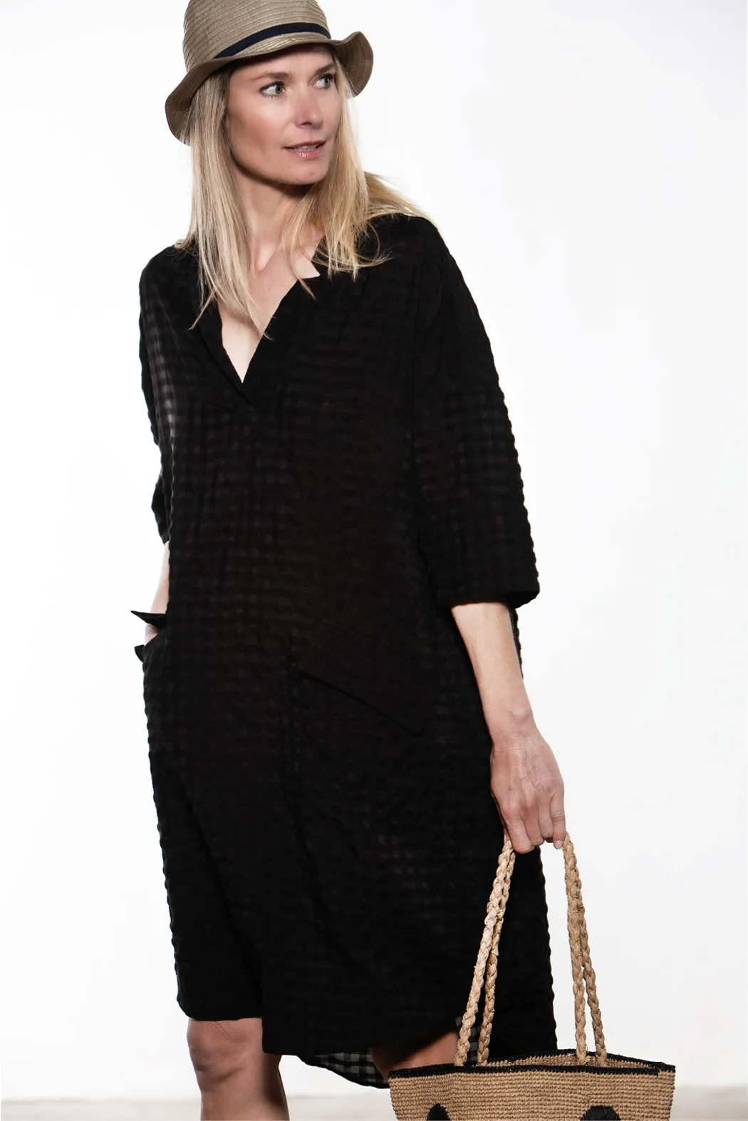 Loreak Mendian Robe Zagari Noir – Image 4