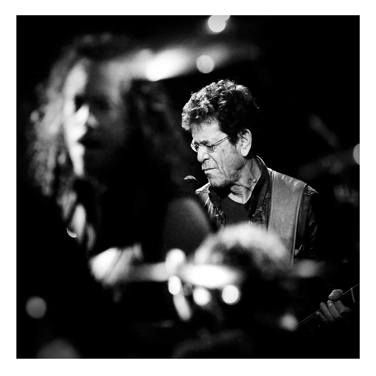 Lou Reed et Kirk Hammet (METALLICA)