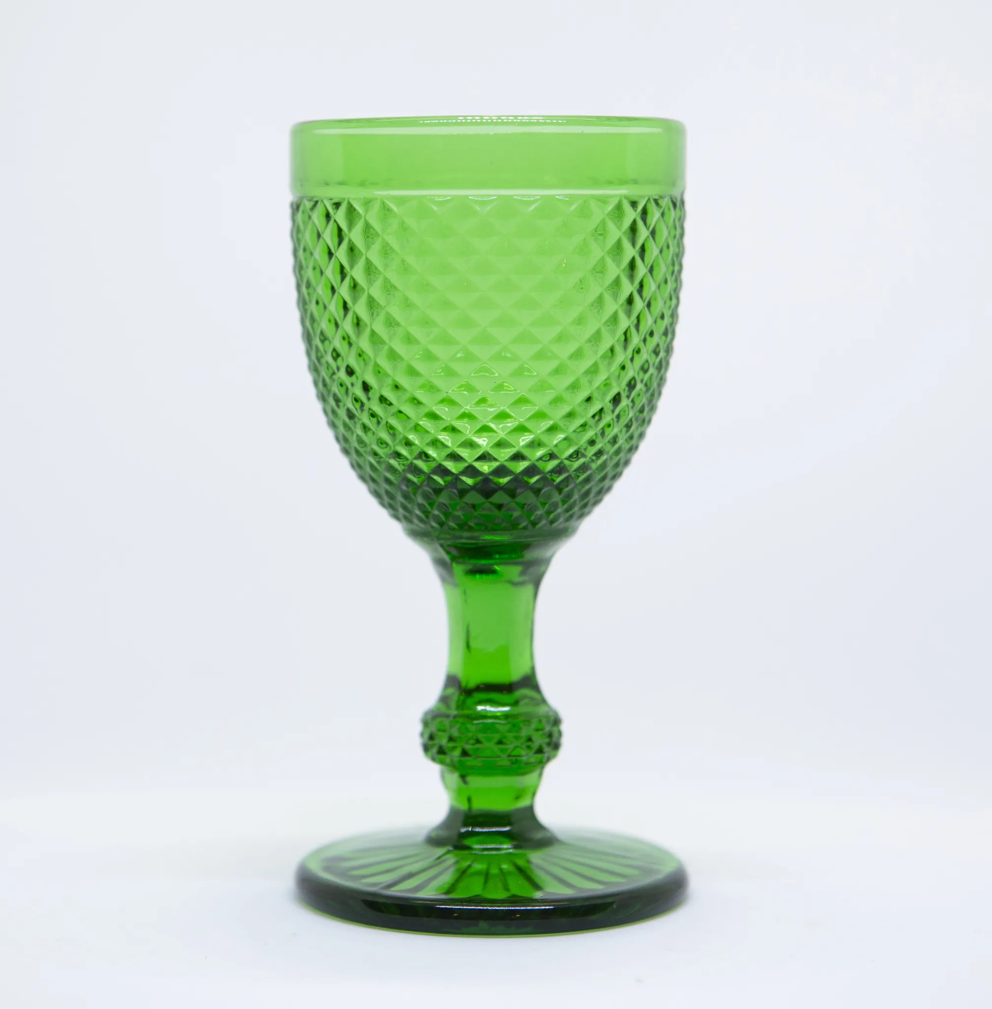 Calice en verre vert (petit modèle)