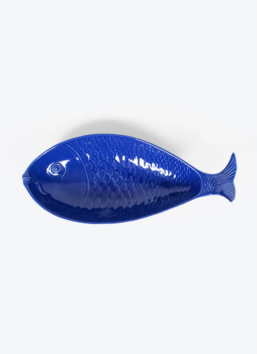 Gresnovo Saladier Poisson Bleu Foncé