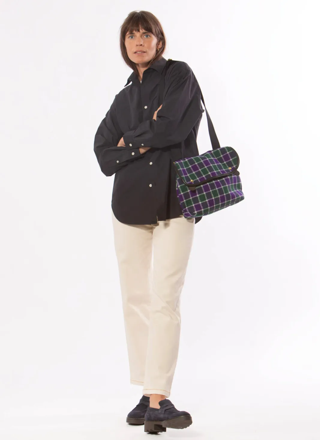 Nicholson & Nicholson Chemise Dance Bleu Marine – Image 6