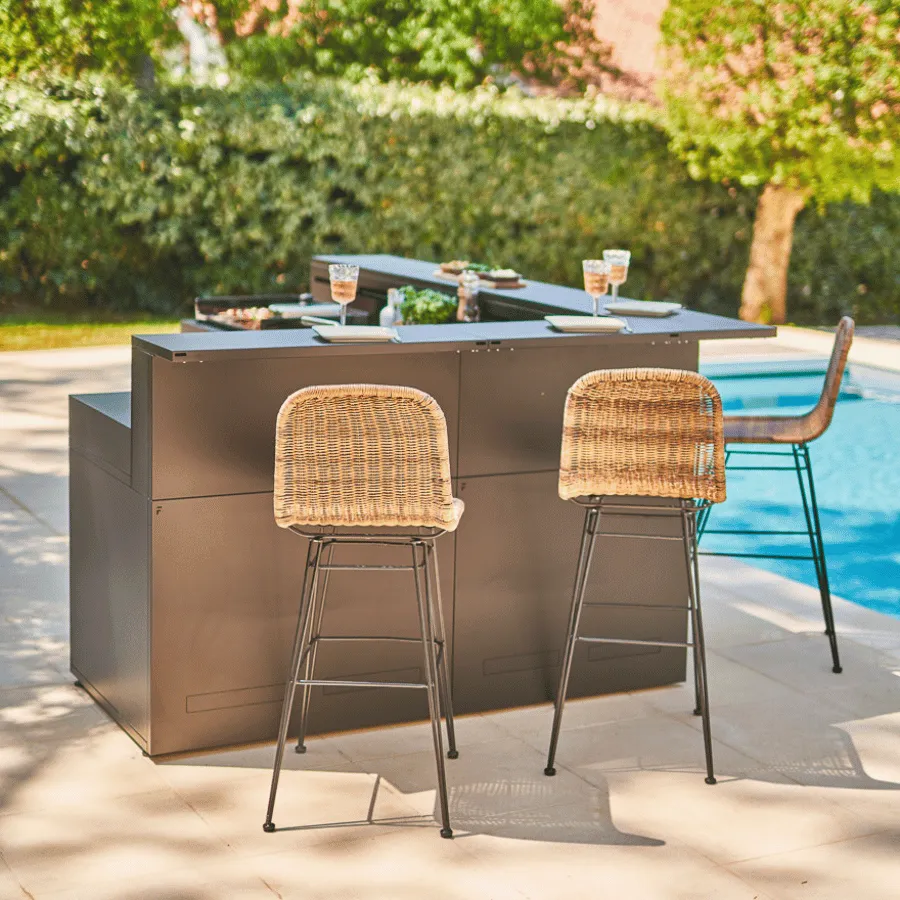 Meuble support d’angle avec comptoir Forge Adour – Image 5