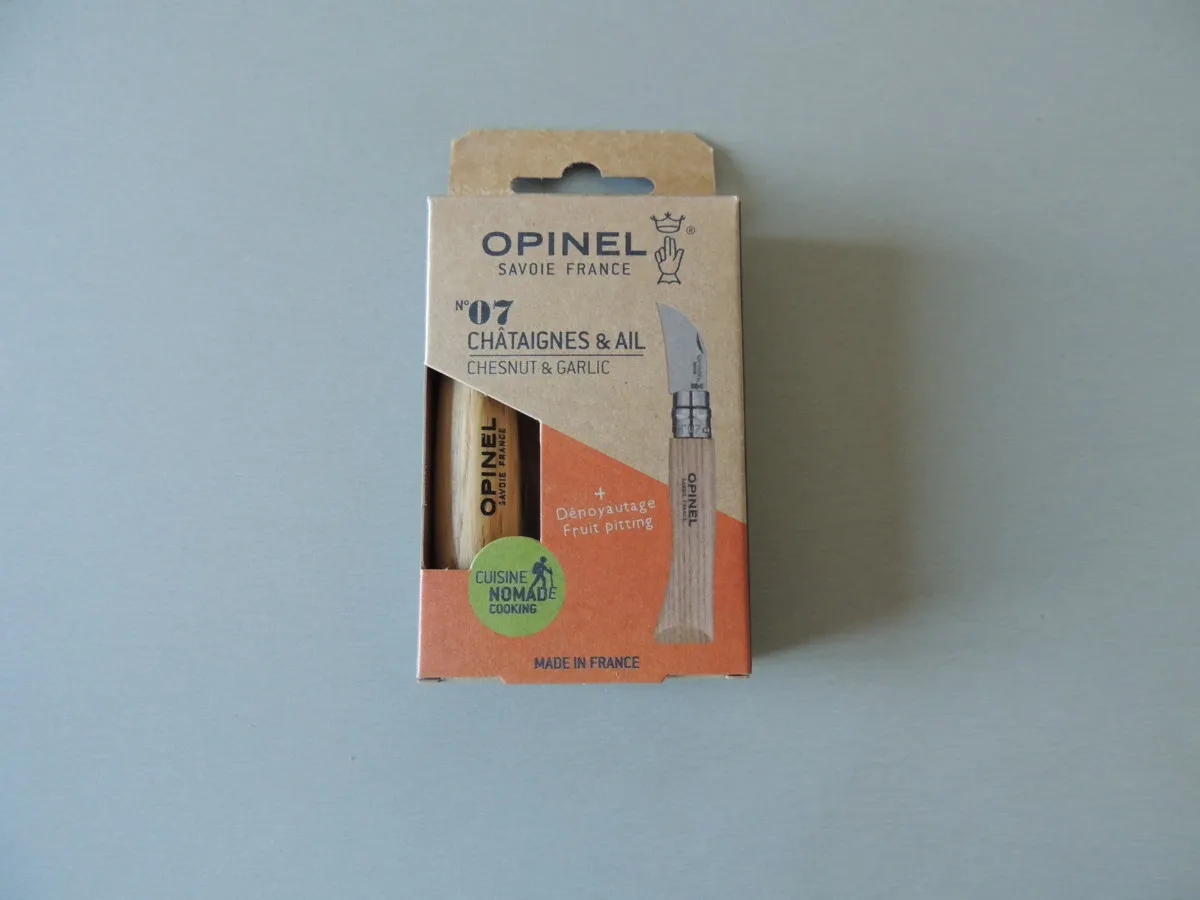 Opinel N°07 Châtaigne ail et dénoyautage – Image 4
