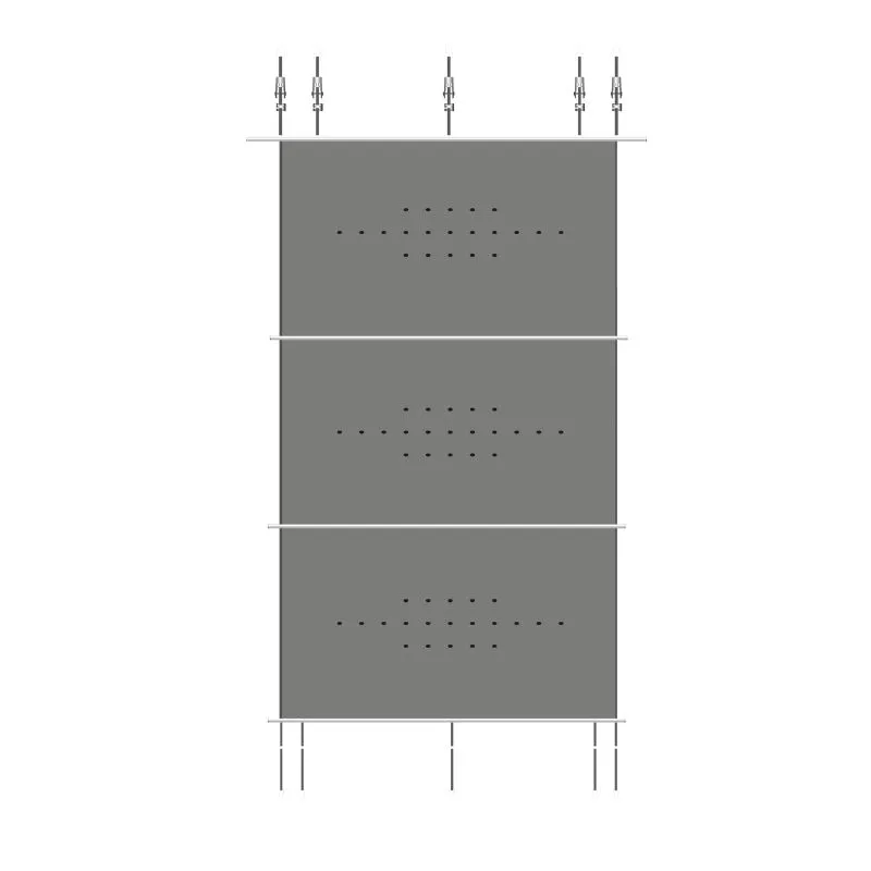 Couverture à barres B4.1 Coverkit – extension de 1m pour PACK4 – Image 2