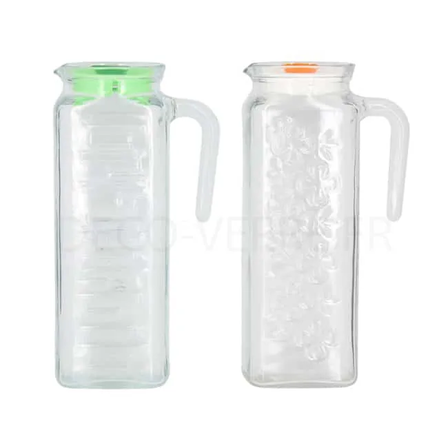 Pichet En Verre Personnalisable Avec Bouchon