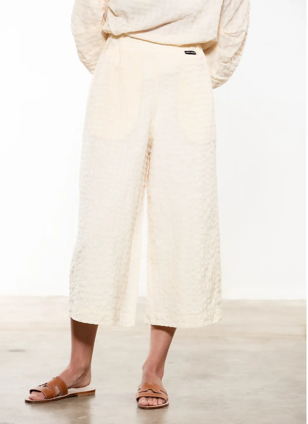 Loreak Mendian Pantalon Iribar Ecru