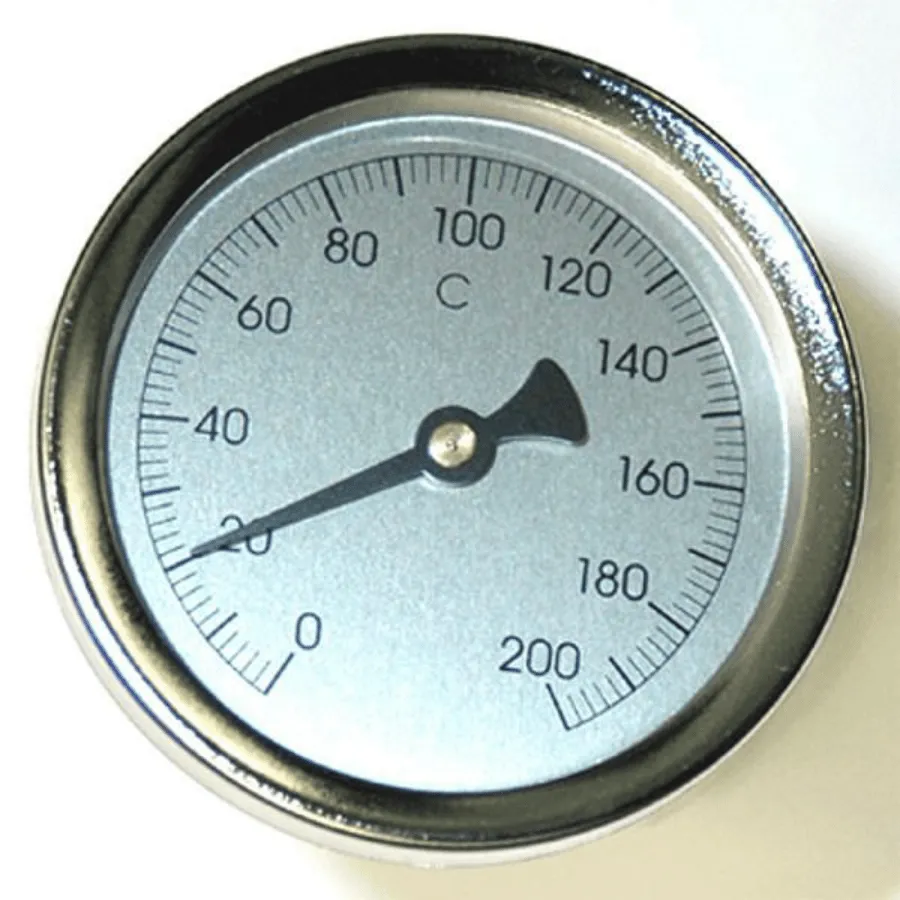 Thermomètre 200°C pour fumoirs Peetz