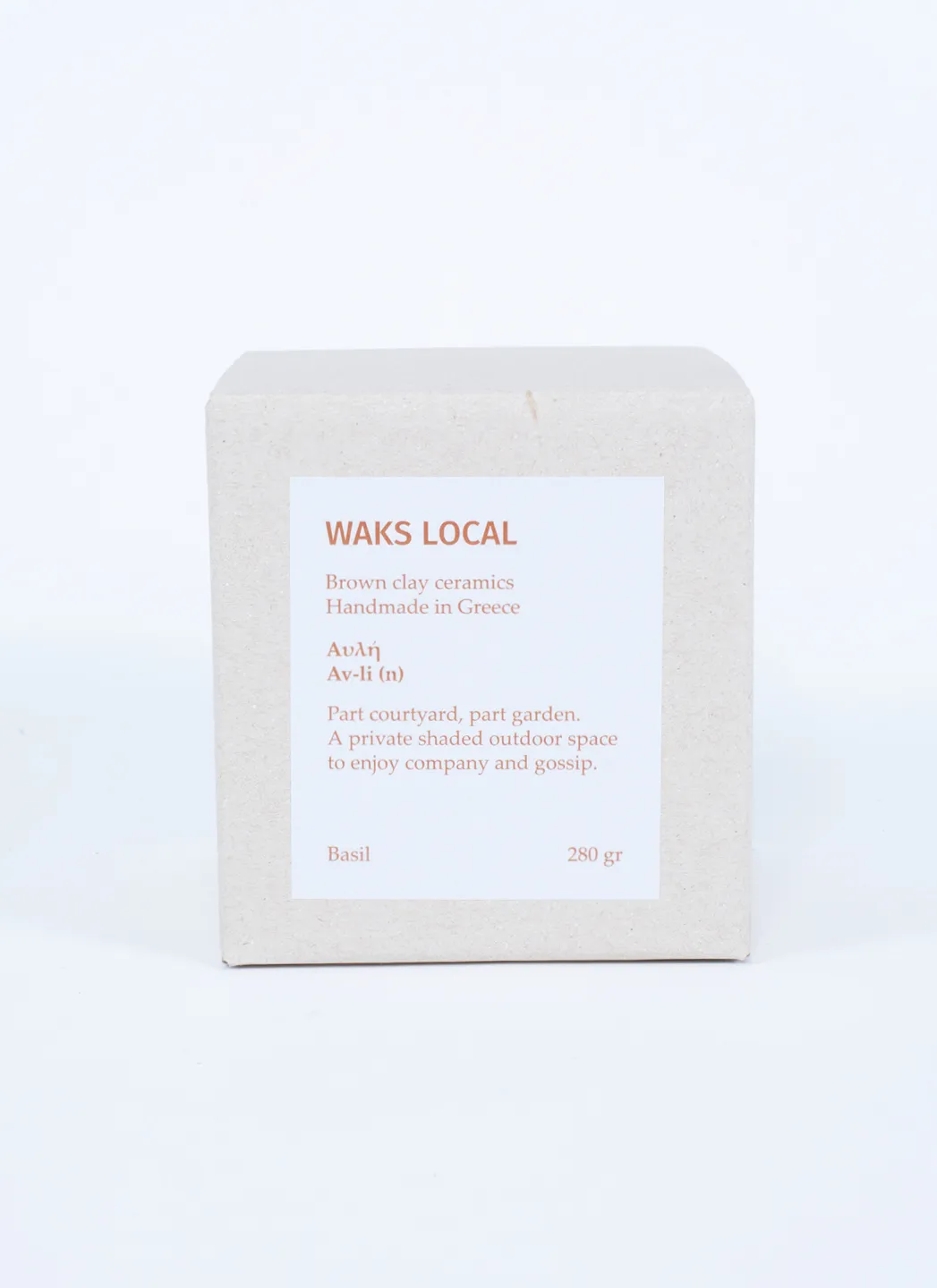 Waks Bougie Parfumée Local Basilic 220g – Image 3