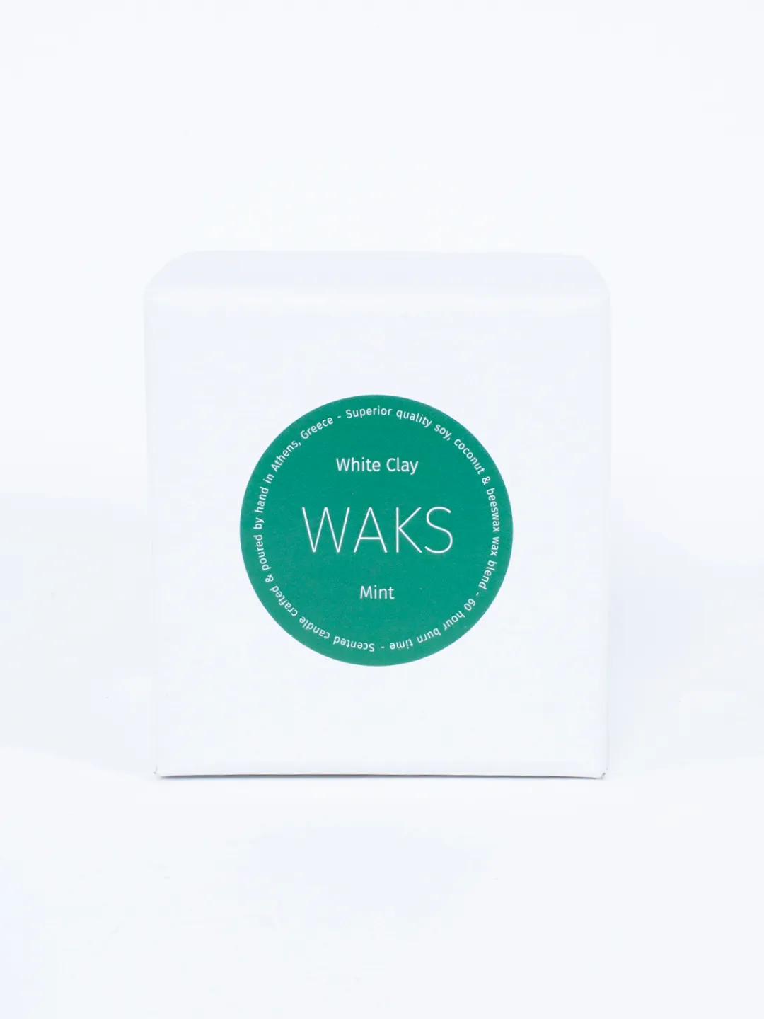 Waks x MC Bougie Parfumée Menthe 220g – Image 3