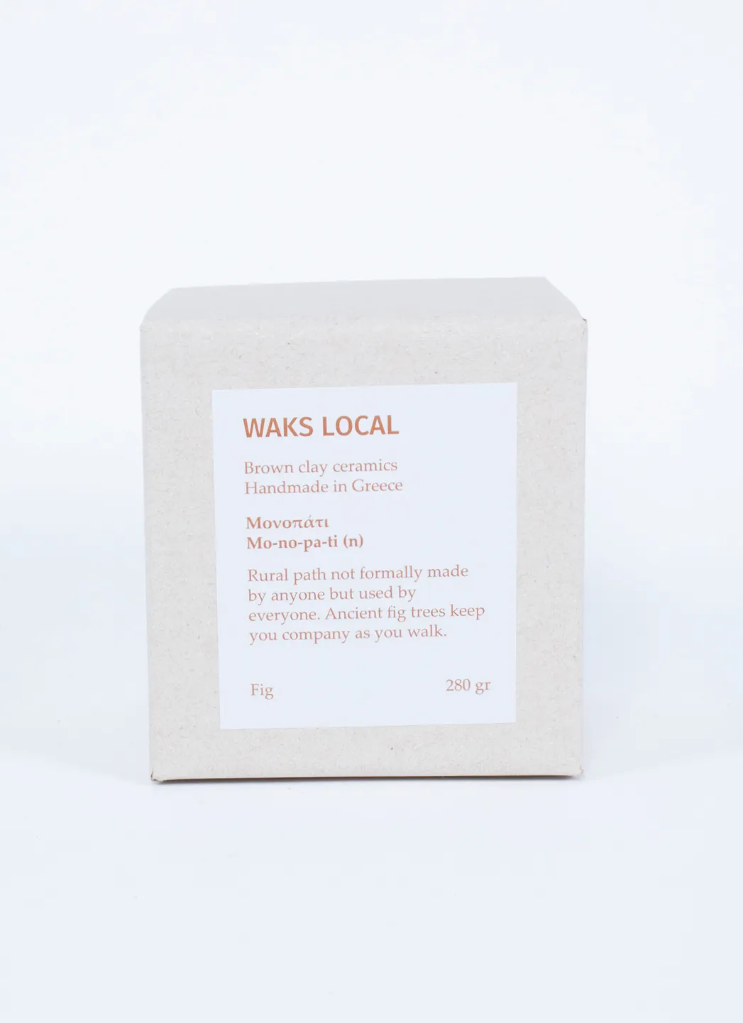 Waks Bougie Parfumée Local Figue Sauvage 220g – Image 3