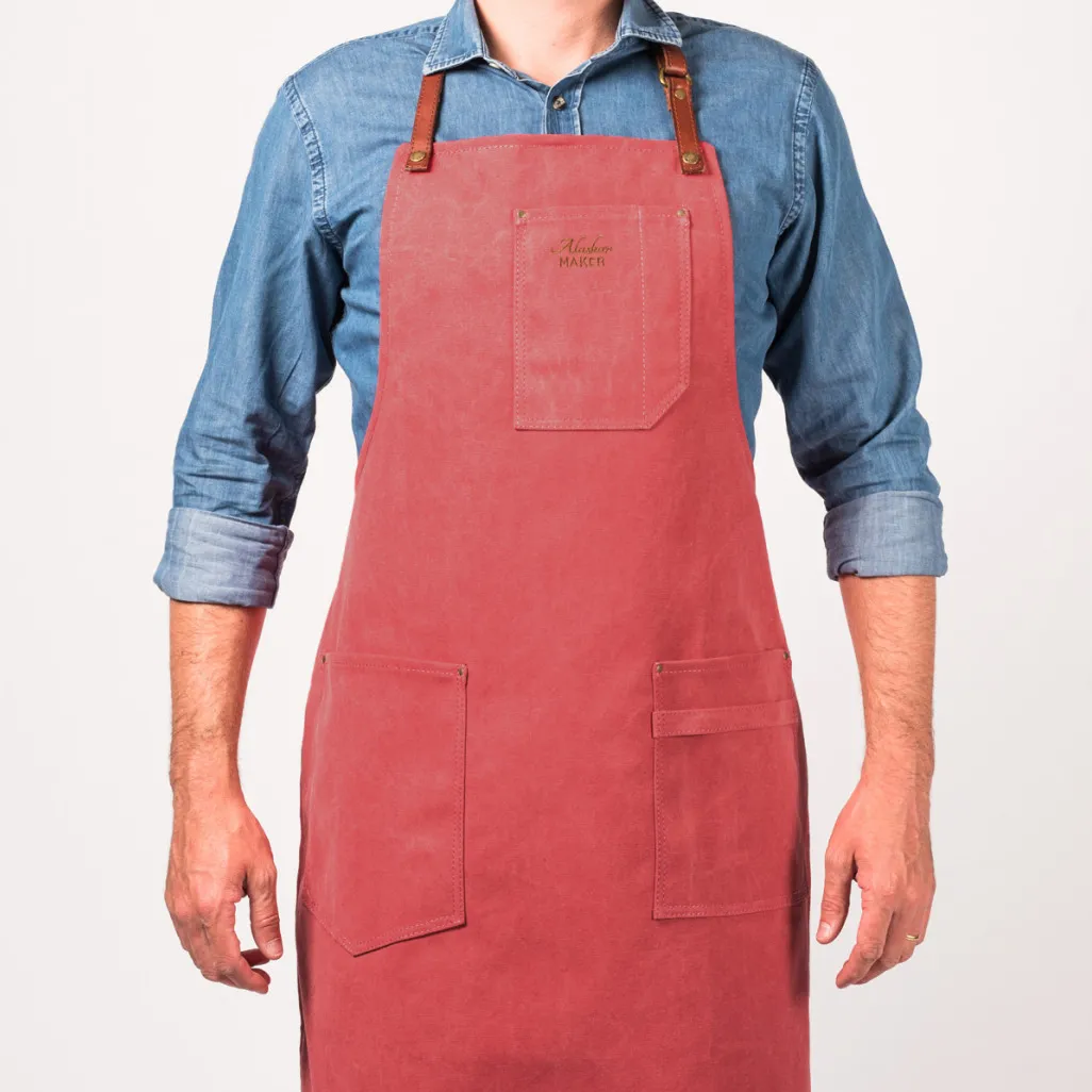 Tablier Coton – Alaskan Maker – Rose