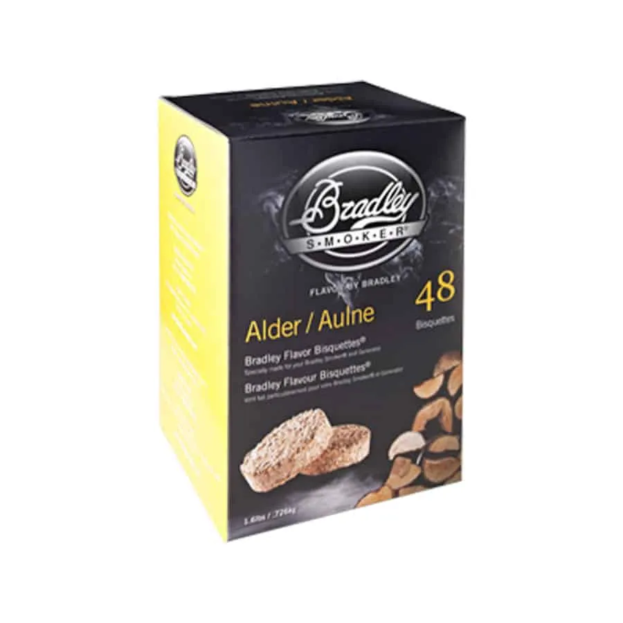Bisquettes Aulne Bradley smoker (x48)