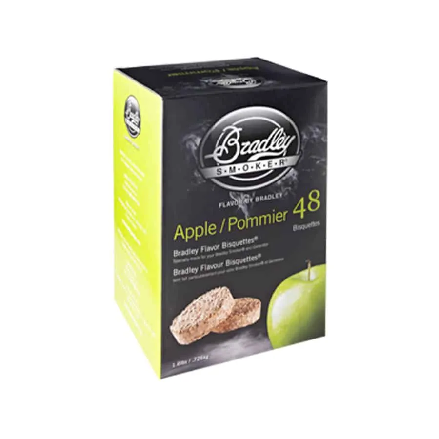 Bisquettes Pommier Bradley smoker (x48)