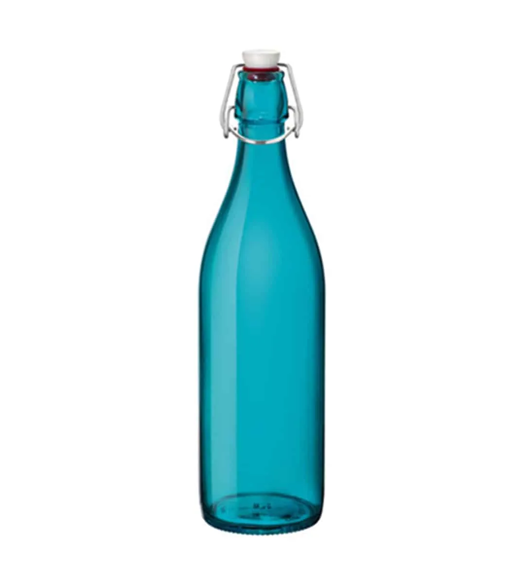 bouteille azur en verre personnalise