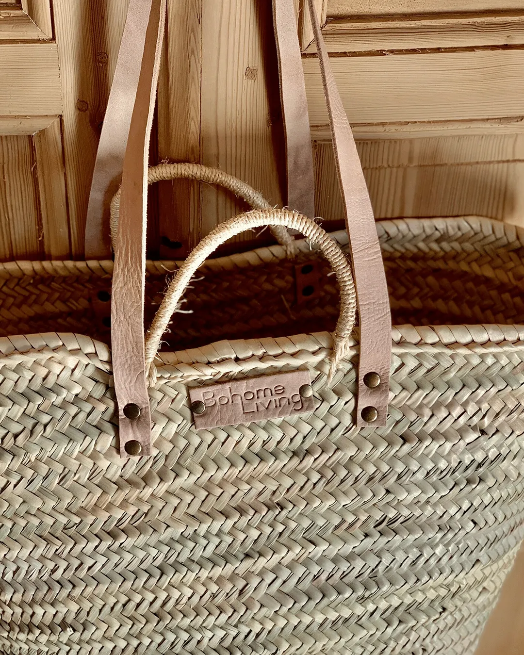 Panier cabas en paille – Image 2