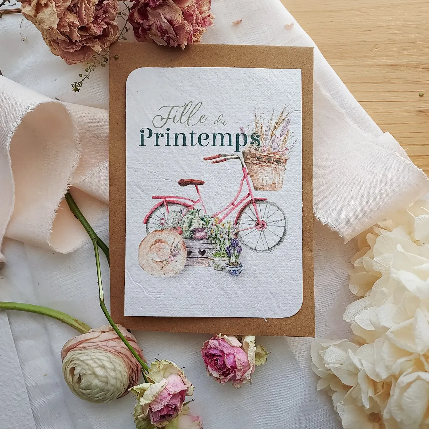 Cartes printanières en papier recyclé – Image 2