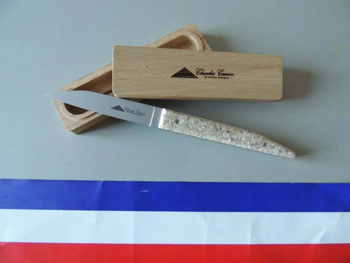 Couteau Charles Canon, coquille d’huitre