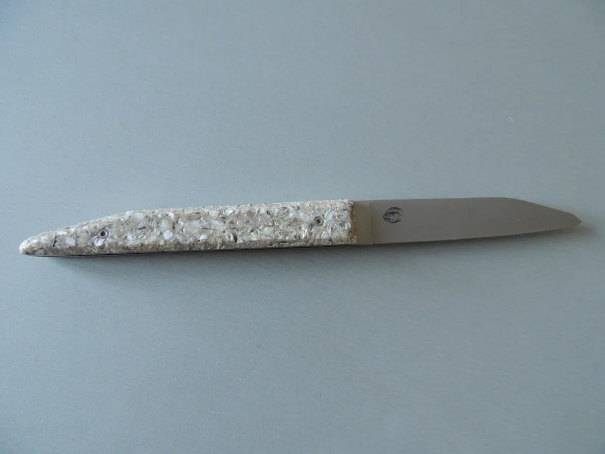 Couteau Charles Canon, coquille d’huitre – Image 3