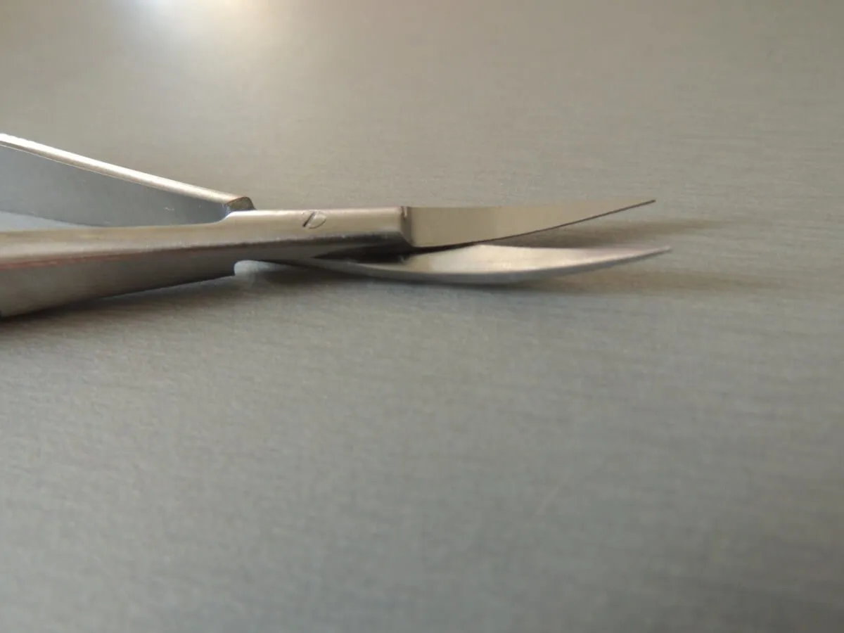 Pince coupe fils inox courbe – Image 2