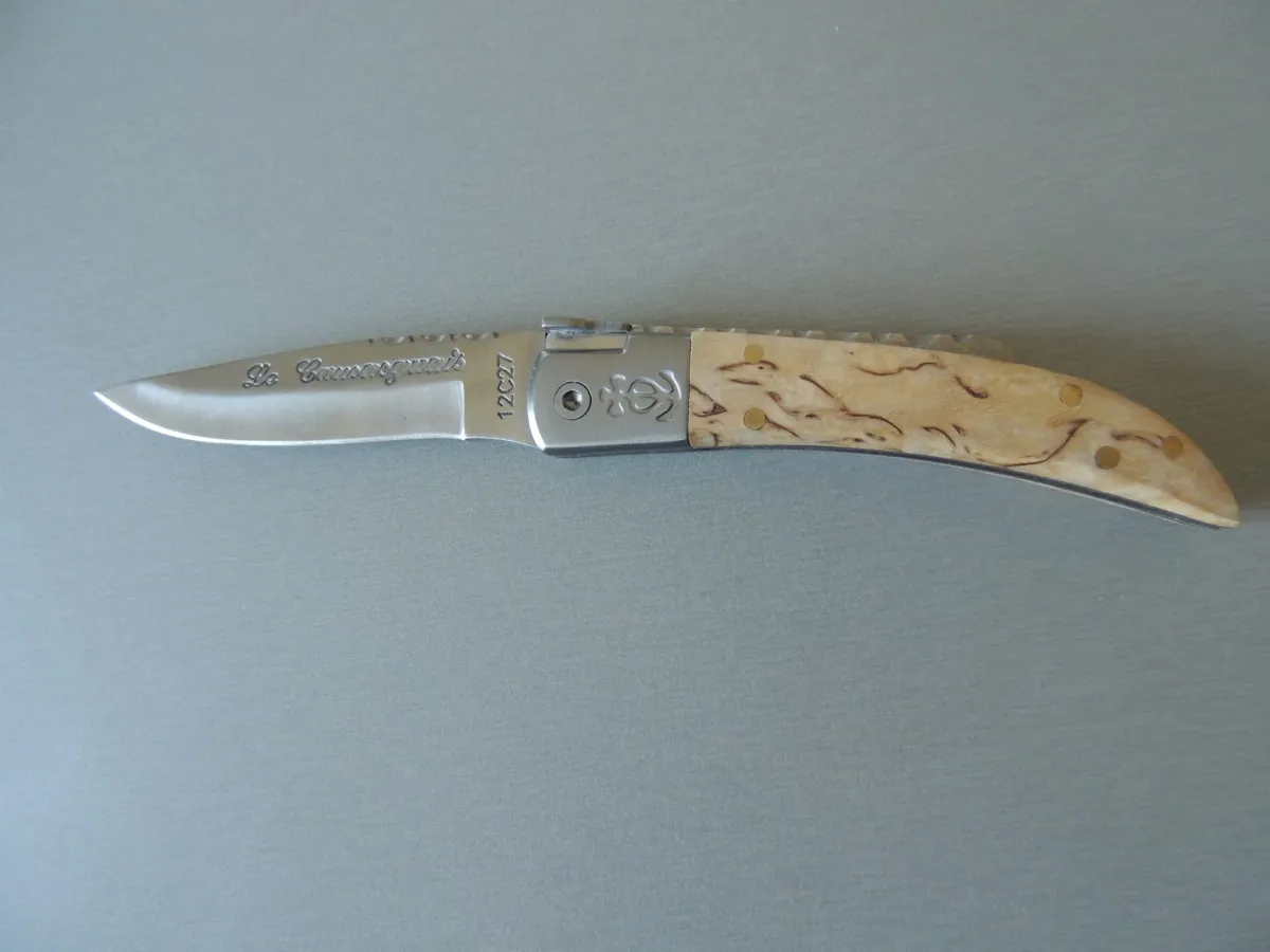 Couteau « LE CAMARGUAIS » Bouleau 8cm – Image 4