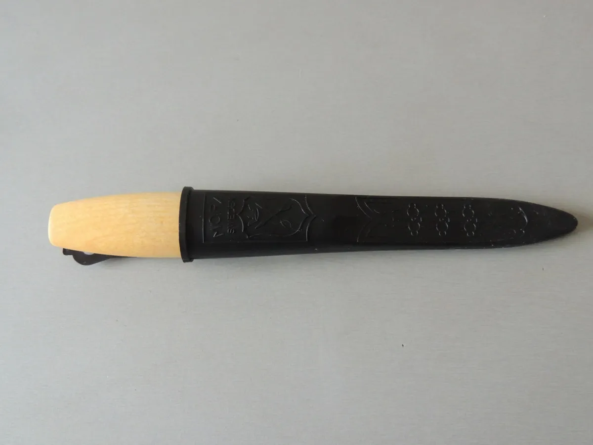 Couteau à sculpter MORAKNIL lame 8 cm carbone – Image 4