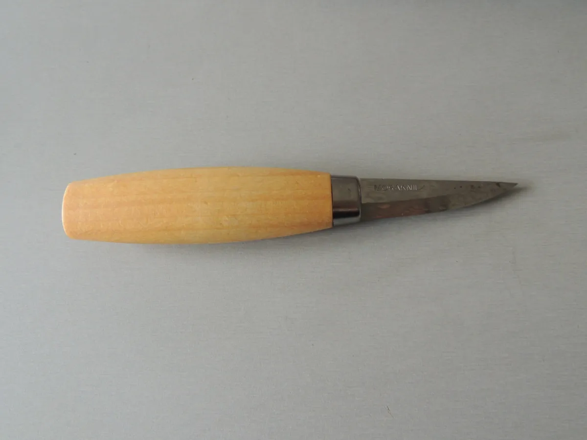 Couteau à sculpter MORAKNIL lame 6 cm carbone – Image 2