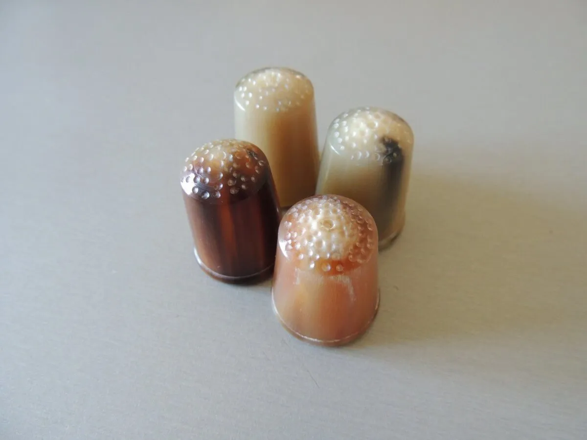 Dé à coudre en corne véritable – Image 3