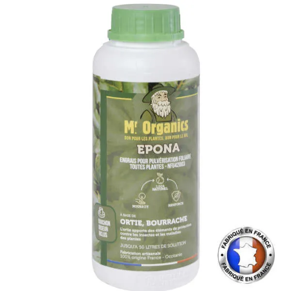 Epona – Engrais liquide naturel à base d’ortie et bourrache