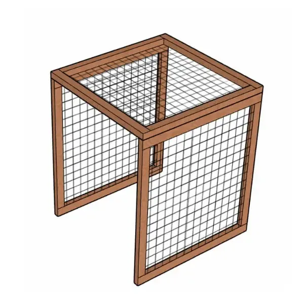 Extension de volière pour poulailler – Image 2