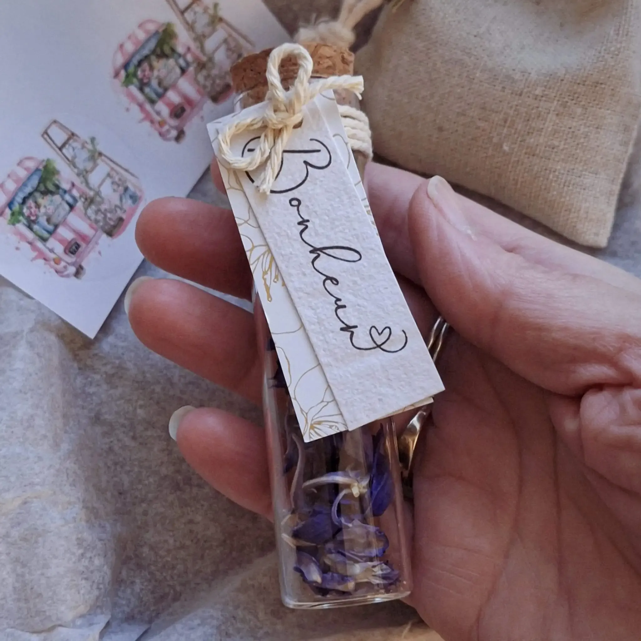 Coffret éprouvettes fleuries – Image 4